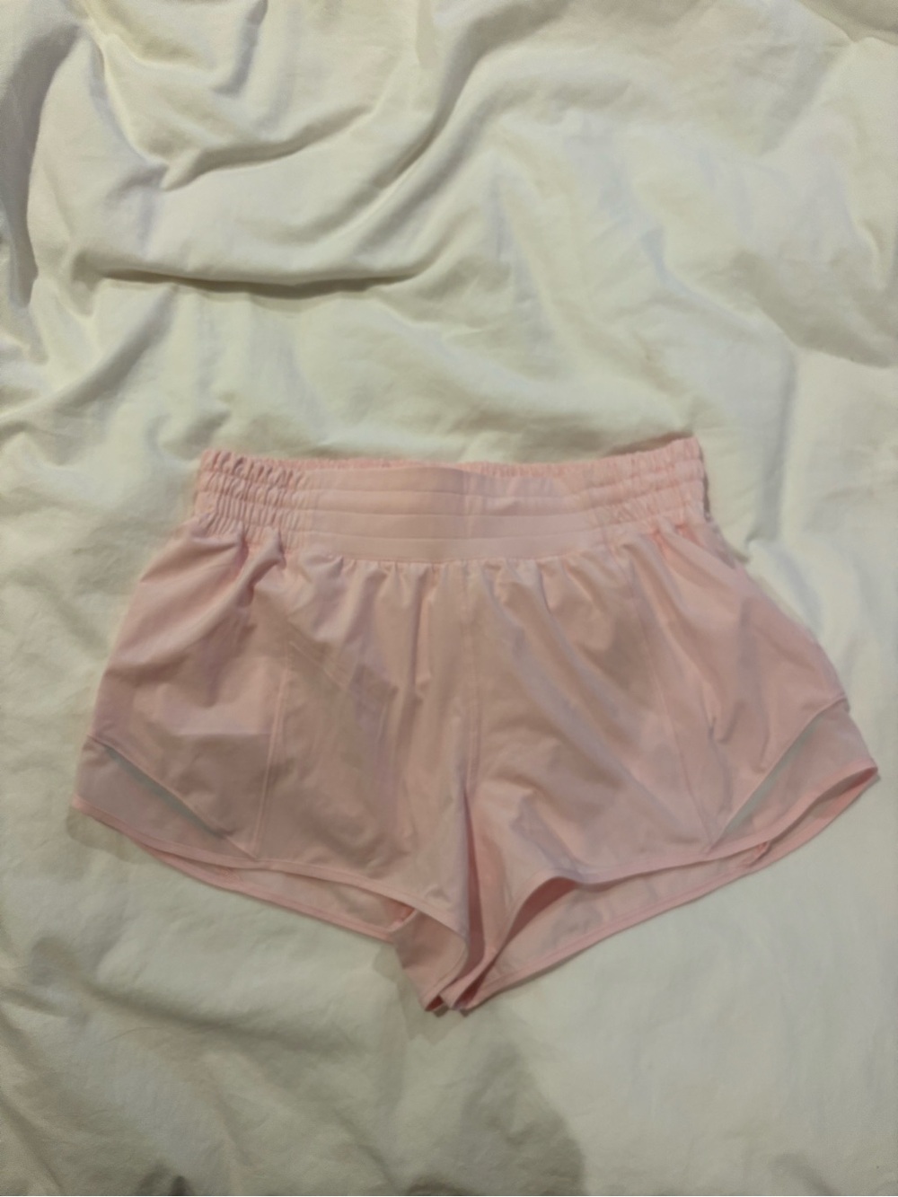 lululemon athletica Light Pink Running Shorts